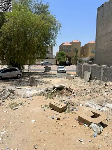 قطعتين ارض سكنى فلل بالمويهات 2 ثانى قطع مباشر خلف شارع الشيخ عمار مساحة القطعة الواحدة 288متر