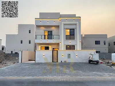 Luxury Villa in Al Helio, Ajman – Modern design, spacious interiors, and high privacy in a prime residential location.