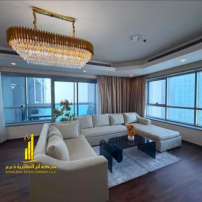 Luxury Apartment | 2-BR Fully Furnished | Gym, Pool, Parking | Sea view | For Monthly Rent | In a prime location in Ajman– All Bills & Wi-Fi Included