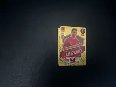 Cristiano Ronaldo Legend collectible trading card - football card
