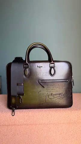*BERULTI* Deux Jours Briefcase Venezia calf