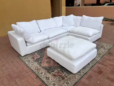 4_ piece's Modular The Loom Collection Modular Living room Sofa without footstool