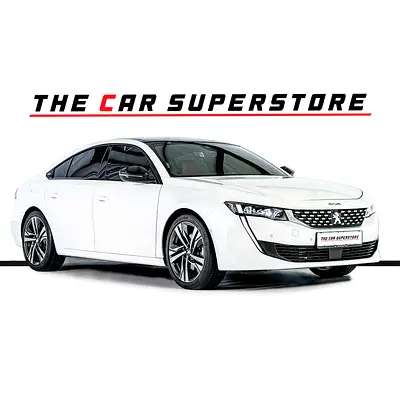 Peugeot 508 GT-GCC-1 Owner-Al Nabooda Warranty-Exclusive Leather Sports Seats With White Stitching
