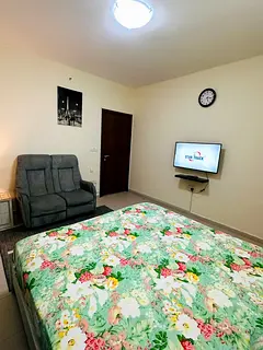 MASTER FAMILY FURNISHED Room - SMART TV - Sofa with DEWA & Internet