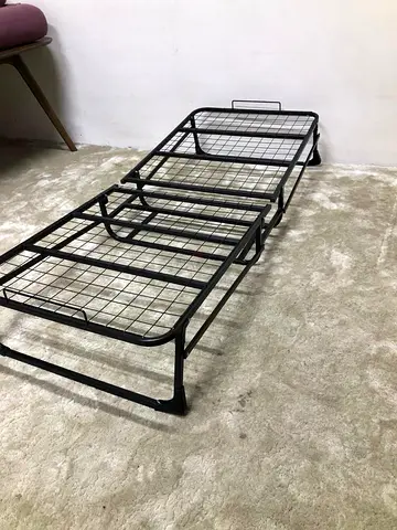 portable steel folding bed frame