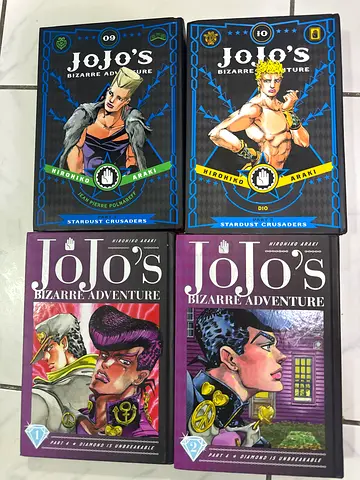 Jojo's Bizarre Adventure Part 3 Volume 9-10, Part 4 Volume 1-2