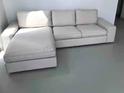 Almost brand new Condition Ikea Kivik L Shape Sofa Beige