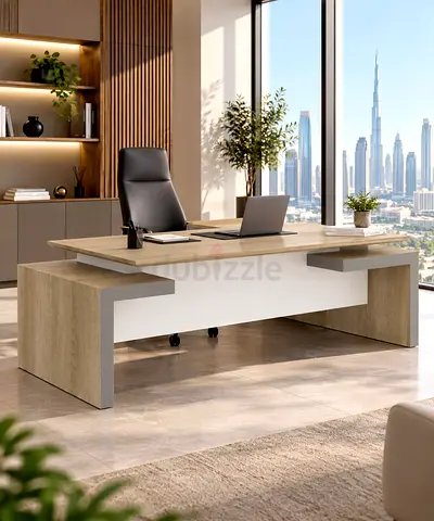 CIS L-Shaped Executive Desk in Dubai | Ergospace