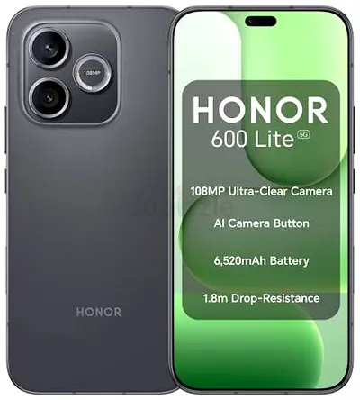 HONOR 600 Lite 5G - 108MP, 6520mAh - Like New