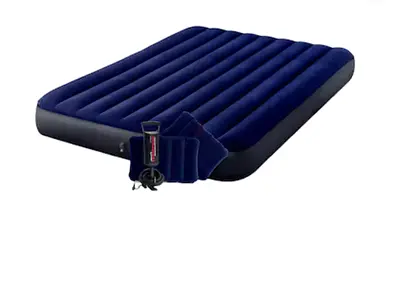 Intex Dura-Beam Standard Classic Downy Air Mattress - Queen (boxed)