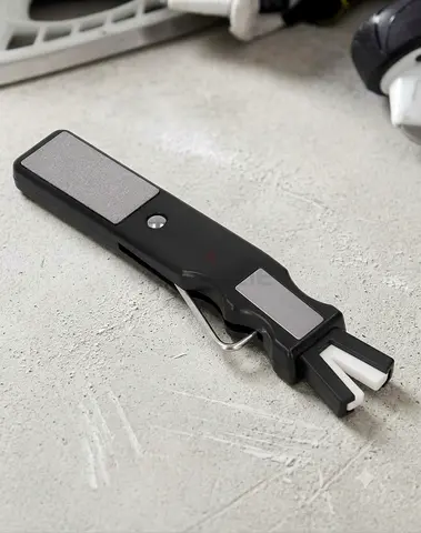 Hockey Skate Blade Sharpener & Grinder - Compact Multi-Tool