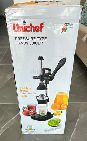 Unichef Pressure Type Handy Juicer - Manual Citrus Press (With Box)
