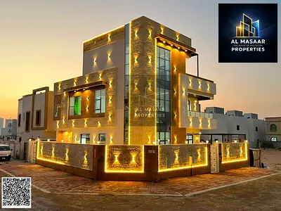 من المالك مباشرة فيلا طابقين وروف شامل كهربه ومياه بمسبح خاص موقع مميز على الطريق الرئيسي مباشرة وقريب من جميع الخدمات