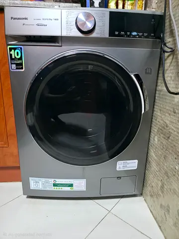 Panasonic Front Load Washer Dryer Inverter 8/6kg. With active extended warranty.