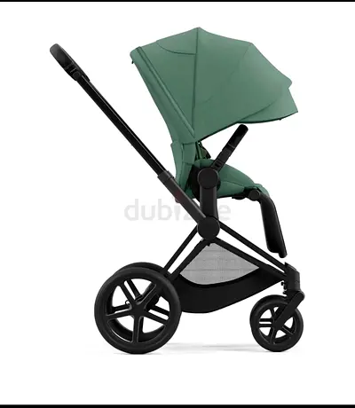 Cybex Priam Olive Green + Full Black Frame, Cybex Cloud T Car Seat & Cybex Base T