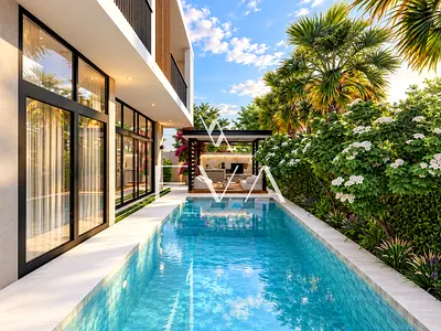 PRIVATE POOL | HIGH-END LANDSCAPING | VACANT