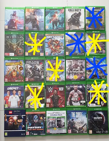 Xbox One Game - Battlefield, Call of Duty and More
