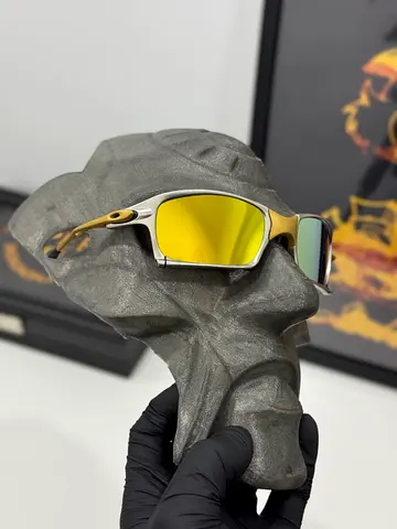 Sunglass Oakley Square X-Metal Frame w/ 24K Gold Iridium Polarized Lens