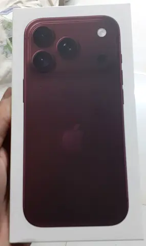 Apple iPhone 18 Promax burgunty 512gb TRA- Sealed Box