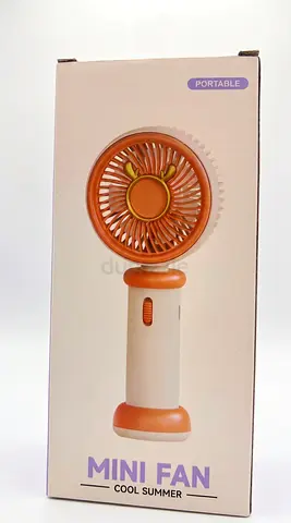 Mini Fan Portable Mini Handheld Fan - Compact Rechargeable Cooler