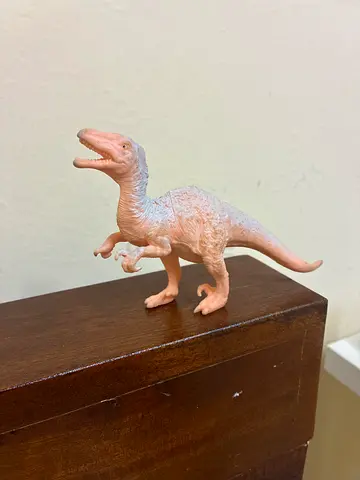 Plastic Raptor Dinosaur Toy Figure