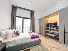 Furnished Studio | MAG 900 | Balcony & City View