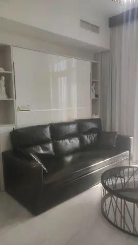 Danube Home Premium 3-Seater Leather Sofa Bed 240cm
