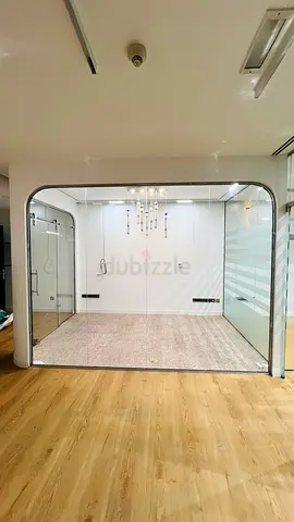 Glass partition