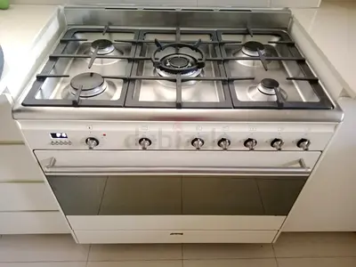 Smeg top gas oven electric stove 90cm