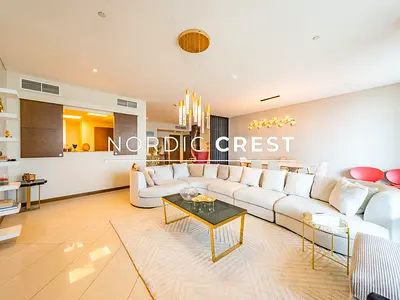 Rare High-Floor 3BR + Maids | Stunning Creek Views