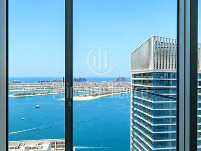 Upgraded 3BR+Maid | Palm and Marina View | High Floor | Motivated Seller