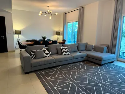 Large grey carpet