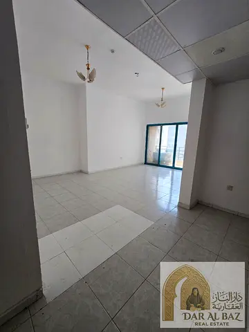 Bedroom Apartment with a spacious living room available for annual rent in Al Qasba, Al Majaz 3, Sharjah. The apartment is located in a convenient and