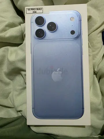 Apple iPhone 18 Pro Max 256GB (sealed box) — Glacier