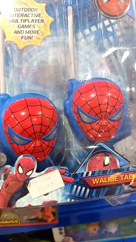 Spider-Man Themed Kids Walkie Talkies - Pair