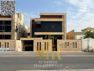 Luxury Villa in Al Rawda, Ajman | Exceptional elegance and a prime location, featuring modern design and spacious interiors.