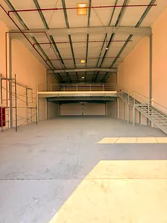 For Rent in Sharjah – Al Sajaa Industrial | Brand New Industrial Shed with 1,350 sq ft Mezzanine (