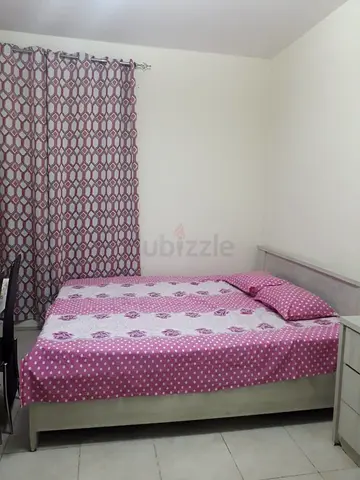 Master bedroom with attached Bathroom available for Family or couple in International City