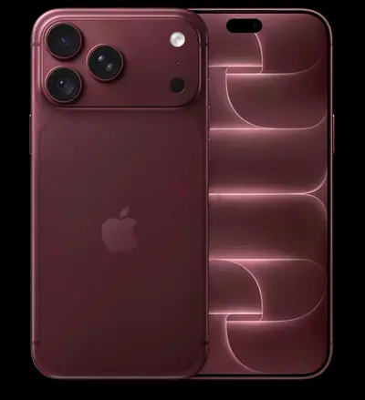 iPhone 18 pro max burgundy