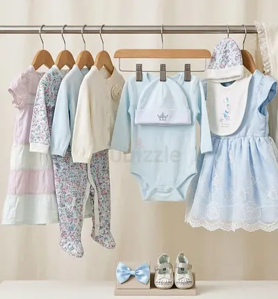 Used Baby Girl clothes 0-3 month (set of 15 pcs)