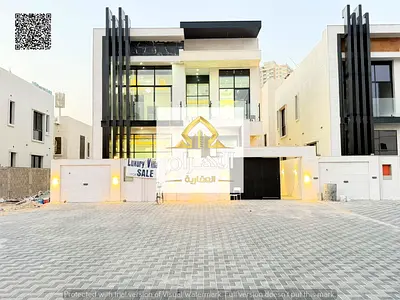 فيلا سكة للبيع في العامرة عجمان | 4 غرف ماستر + مجلس + 2 صالة | ارتداد أمامي 15 متر | تملك حر | السعر قابل للتفاوض