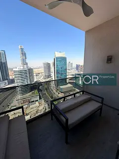 High Floor| Open View| Furnished | 2BHK for Rent
