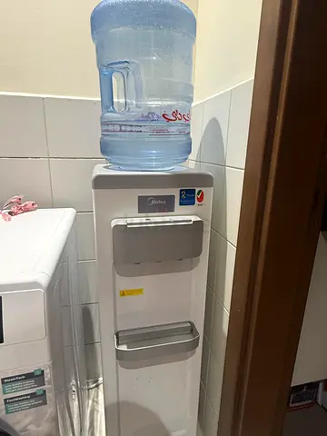 White Freestanding Water Dispenser / Cooler - Good Condition