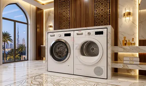 Bosch Series 8 9kg + 9kg Laundry Duo – Separate Washer & Dryer Set