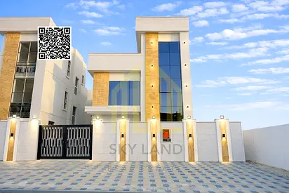 Luxury villa - 3 floors - registration fees included - in a good location - close to all services - excellent finishing - the best in Ajman