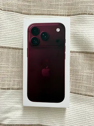 iPhone 18 Pro 1TB | Burgundy Color | UAE Version | Apple Warranty | Sealed