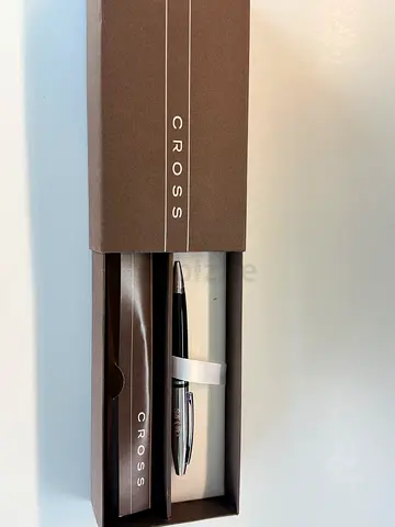 Cross Black & Chrome "SANYO" Corporate Branded Pen