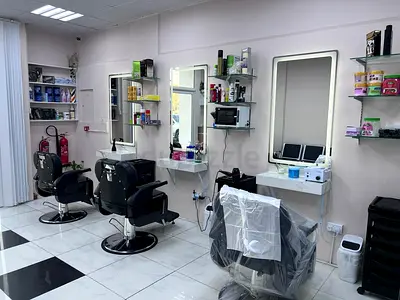 Fully Equipped Gents Salon for Sale – Licensed & Running – AED 75,000 (International City Dubai)
