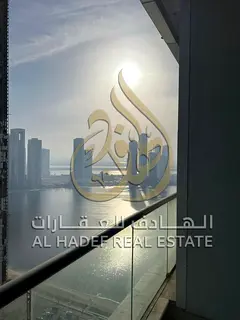 Luxury 2-bedroom apartment with living area – Free A/C | Sea view | Prime location on Al Khan Corn