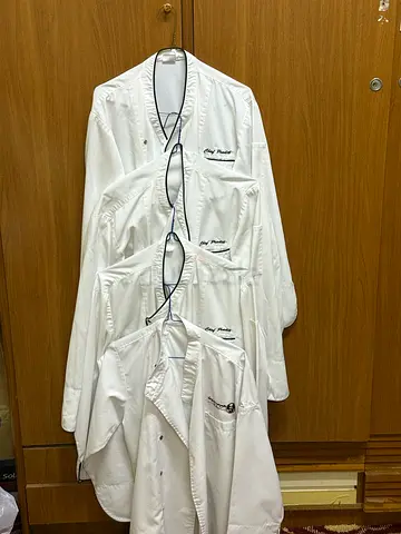 Chefs uniform / branded in good condition ,80 for all